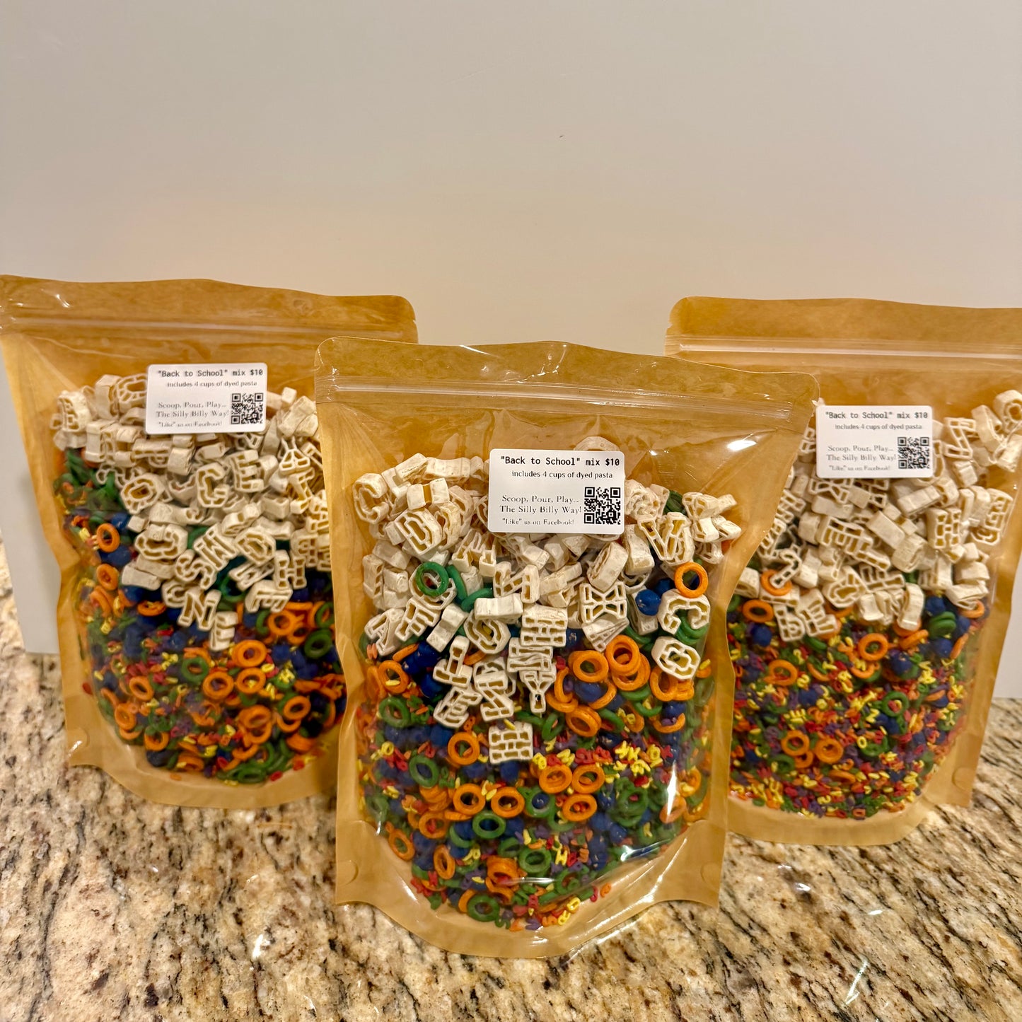 "Back to School" sensory base