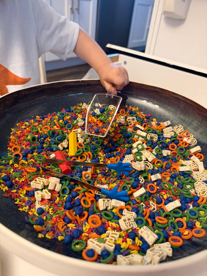 "Back to School" sensory base